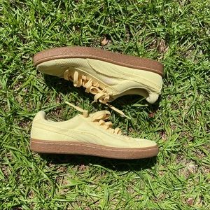 Puma Basket Ripstop Ice Cream Mellow Yellow Swan